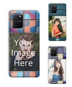Denim Design Custom Back Case for Samsung Galaxy S10 Lite