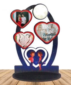 Couple Design Wood Photo Collage Customized Frame