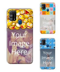 Emoji Design Custom Back Case for Samsung Galaxy M31