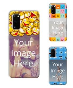 Emoji Design Custom Back Case for Samsung Galaxy S20