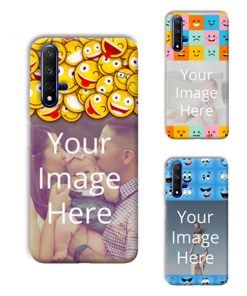 Emoji Design Custom Back Case for Huawei Honor 20