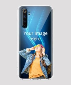 Transparent Customized Soft Back Cover for Realme 6 Pro