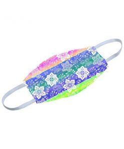 Abstract color pattern Customized Reusable Face Mask