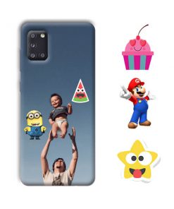 Sticker Design Custom Back Case for Samsung Galaxy A31