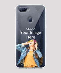 Transparent Customized Soft Back Cover for Oppo A12