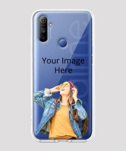 Transparent Customized Soft Back Cover for Realme Narzo 10A