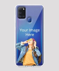 Transparent Customized Soft Back Cover for Samsung Galaxy A21S