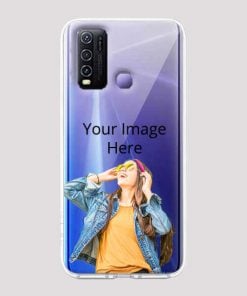 Transparent Customized Soft Back Cover for Vivo Y30