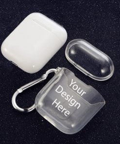 Transparent Clear Customized Cover for Apple Air Pods