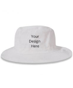 White Customized Printed Hat