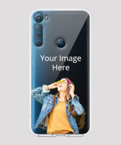 Transparent Customized Soft Back Cover for Motorola One Fusion+ Plus
