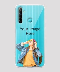 Transparent Customized Soft Back Cover for Realme Narzo 10