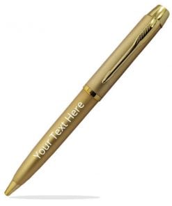 Gold Matte Finish Metal Customized Pen