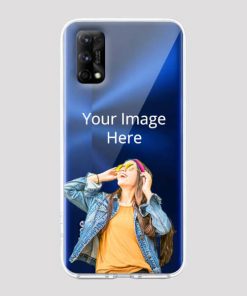 Transparent Customized Soft Back Cover for Realme 7 Pro