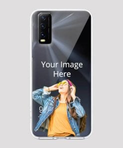 Transparent Customized Soft Back Cover for Vivo Y20