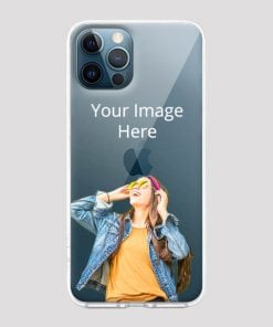 Transparent Customized Soft Back Cover for Apple iPhone 12 Pro