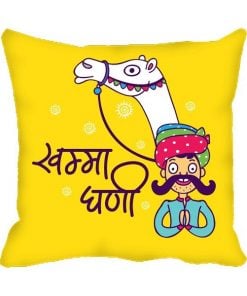 Khamma Gadi Design Custom Photo Pillow Cushion