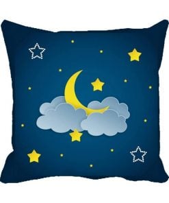 Starry Nights Design Custom Photo Pillow Cushion