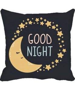 Good Night Design Custom Photo Pillow Cushion