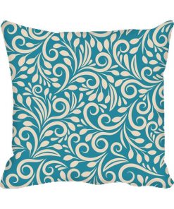 Blue Design Custom Photo Pillow Cushion