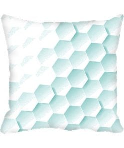 Honey Comb Design Custom Photo Pillow Cushion