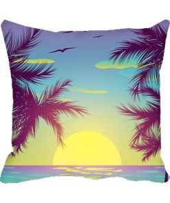 Sunset Design Custom Photo Pillow Cushion