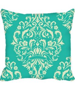 Abstract Light Green Design Custom Photo Pillow Cushion