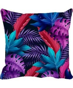 Autumn Blue Design Custom Photo Pillow Cushion