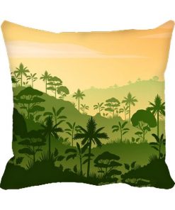 Forest Design Custom Photo Pillow Cushion