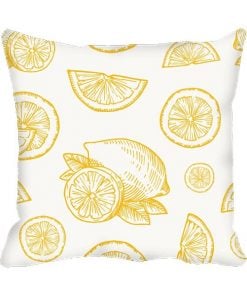 Lemon Design Custom Photo Pillow Cushion