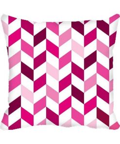 Abstract Pink Design Custom Photo Pillow Cushion