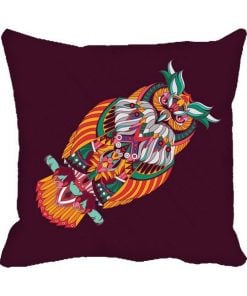 Owl Painting Design Custom Photo Pillow Cushion
