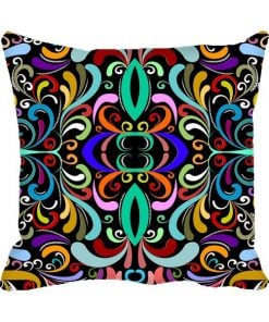 Seamless Colourful Design Custom Photo Pillow Cushion