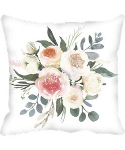 Flower Bunch  Design Custom Photo Pillow Cushion