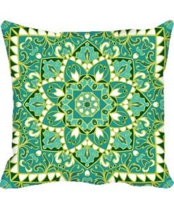 Seamless Green  Design Custom Photo Pillow Cushion
