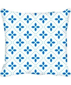 Blue pattern Design Custom Photo Pillow Cushion