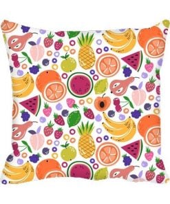 Mix Fruit  Design Custom Photo Pillow Cushion