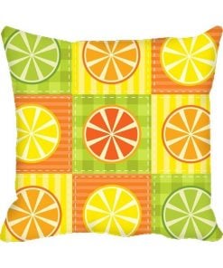 Oranges Slices Design Custom Photo Pillow Cushion
