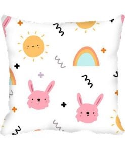 Kids Patter  Design Custom Photo Pillow Cushion