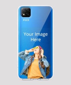 Transparent Customized Soft Back Cover for Xiaomi Poco C3