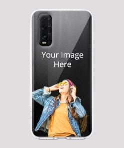 Transparent Customized Soft Back Cover for Oppo Find X2