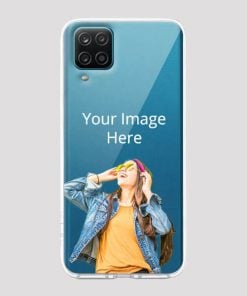 Transparent Customized Soft Back Cover for Samsung Galaxy A12