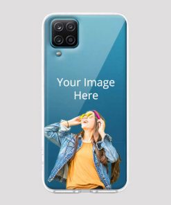 Transparent Customized Soft Back Cover for Samsung Galaxy M12