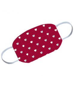 Small Hearts Customized Reusable Face Mask