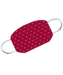 White Dots Customized Reusable Face Mask