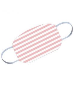 Pink and White Customized Reusable Face Mask