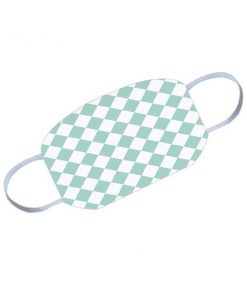 Blue and White Customized Reusable Face Mask