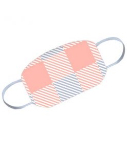 Blue and Pink Customized Reusable Face Mask