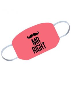 Mr Right Customized Reusable Face Mask