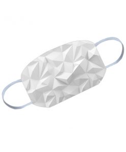 Grey Triangles Customized Reusable Face Mask